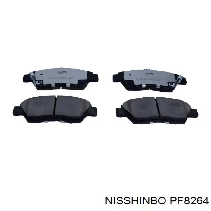 PF8264 Nisshinbo Передні гальмівні колодки