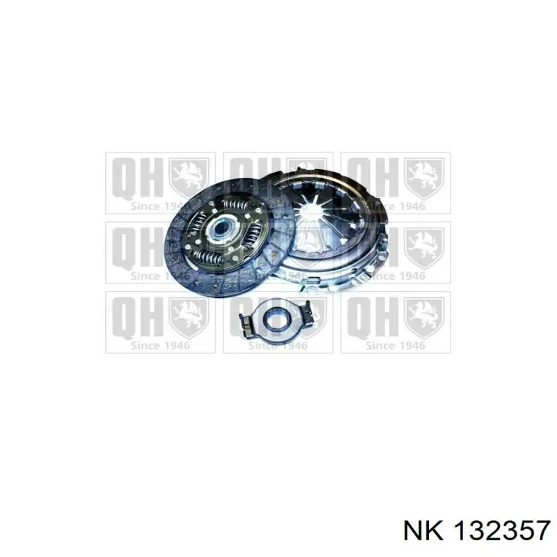 Комплект зчеплення (3 частини) NK 132357 ціна, від 72.22 USD