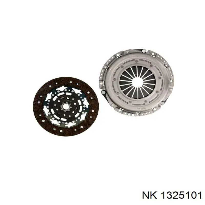 Комплект зчеплення (3 частини) NK 1325101 ціна, від 170.02 USD