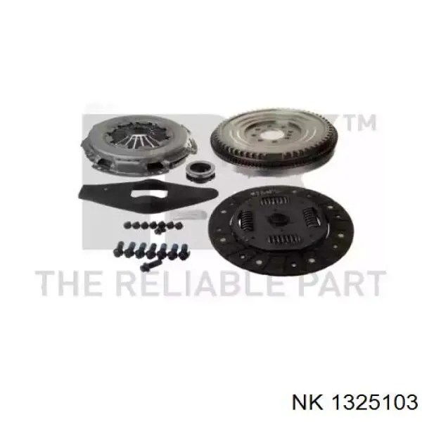 Комплект зчеплення (3 частини) NK 1325103 ціна, від 296.17 USD