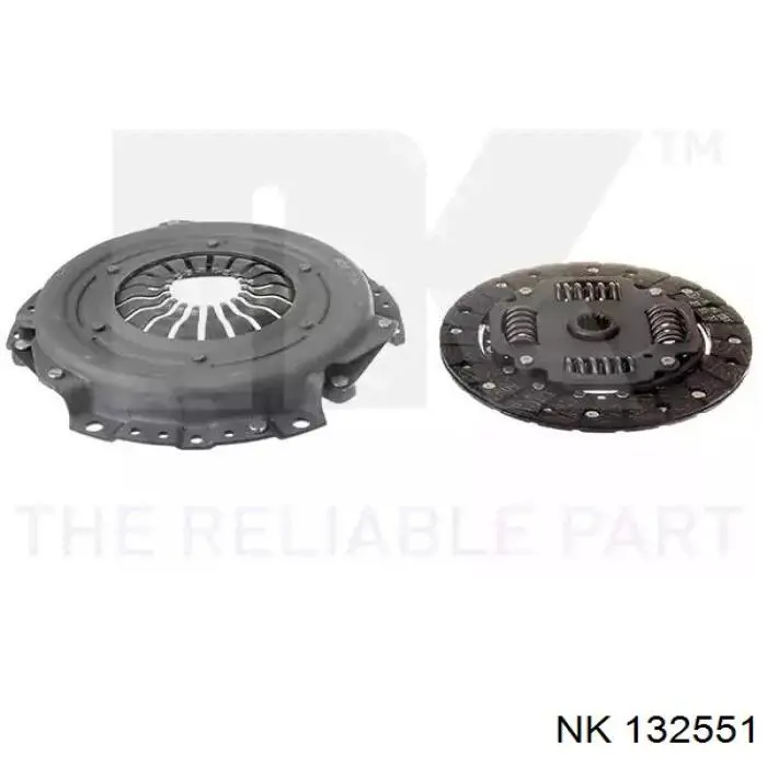 Комплект зчеплення (3 частини) NK 132551 ціна, від 62.37 USD