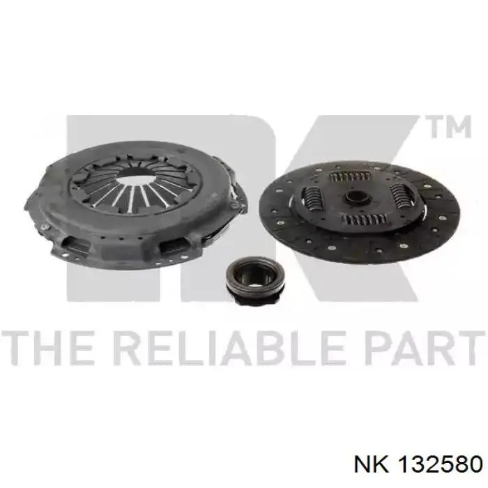 Комплект зчеплення (3 частини) NK 132580 ціна, від 191.19 USD