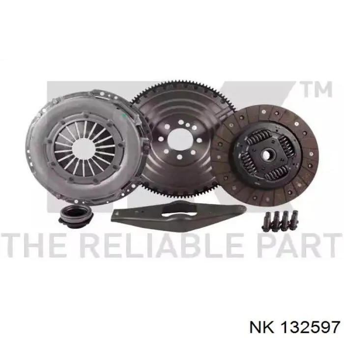Комплект зчеплення (3 частини) NK 132597 ціна, від 520.04 USD
