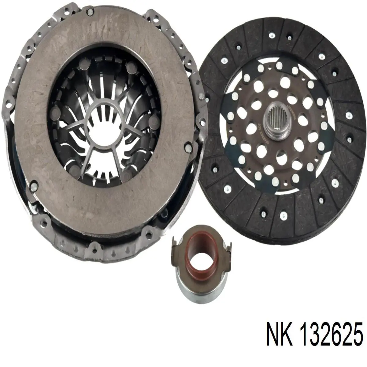 Комплект зчеплення (3 частини) NK 132625 ціна, від 181.41 USD