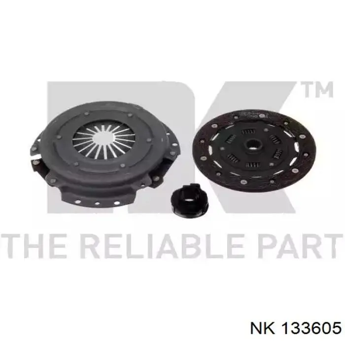 Комплект зчеплення (3 частини) NK 133605 ціна, від 74.93 USD