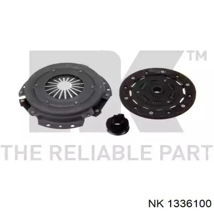 Комплект зчеплення (3 частини) NK 1336100 ціна, від 88.64 USD