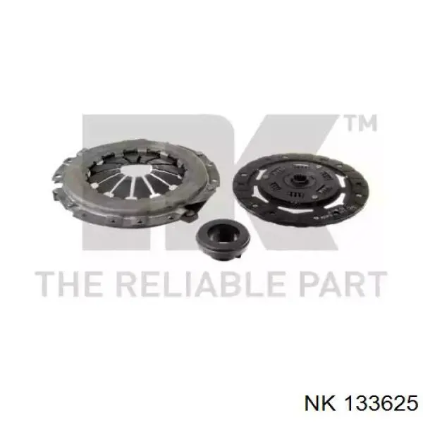 Комплект зчеплення (3 частини) NK 133625 ціна, від 68.80 USD