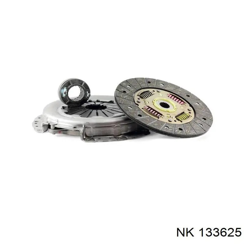 Купити 133625 NK Комплект зчеплення (диск, корзина, підшипник)