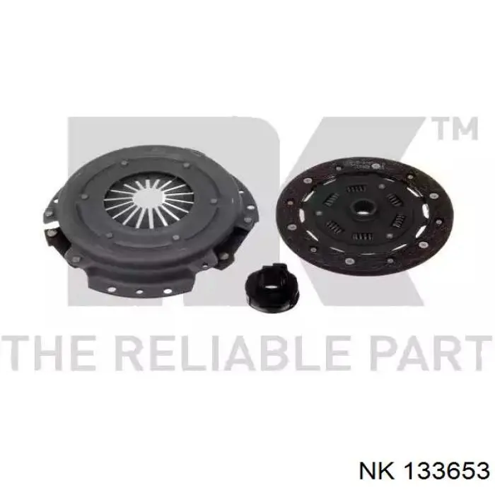 Комплект зчеплення (3 частини) NK 133653 ціна, від 82.54 USD