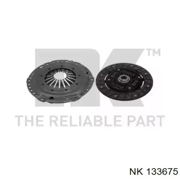 Комплект зчеплення (3 частини) NK 133675 ціна, від 106.75 USD
