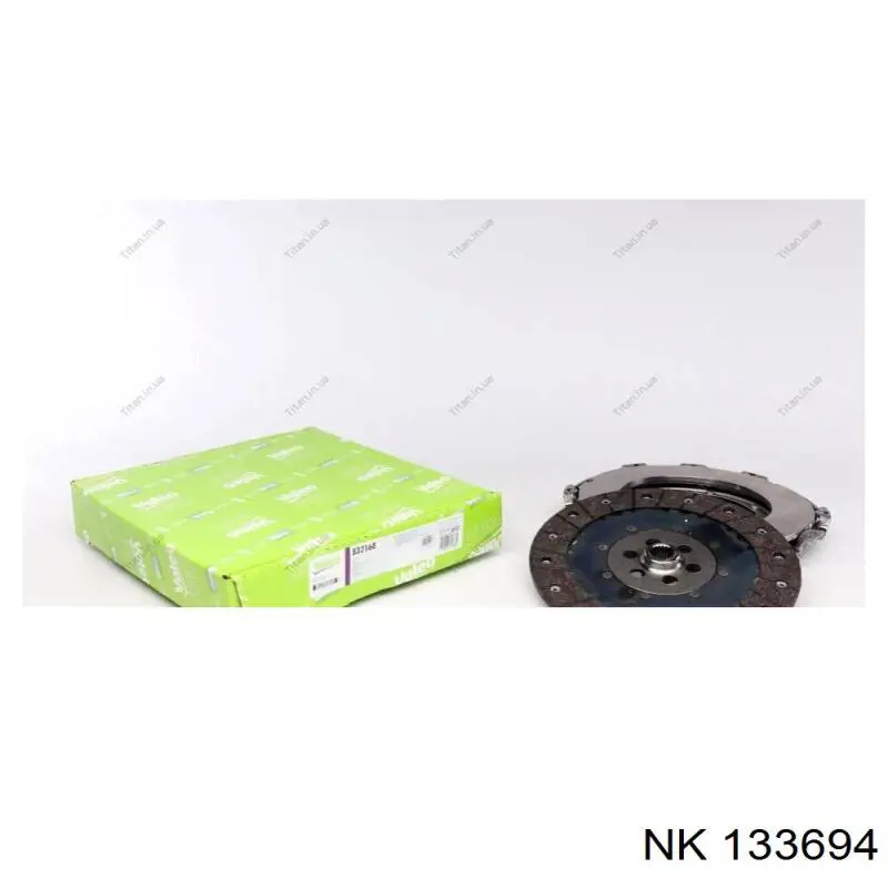 Комплект зчеплення (3 частини) NK 133694 ціна, від 179.08 USD