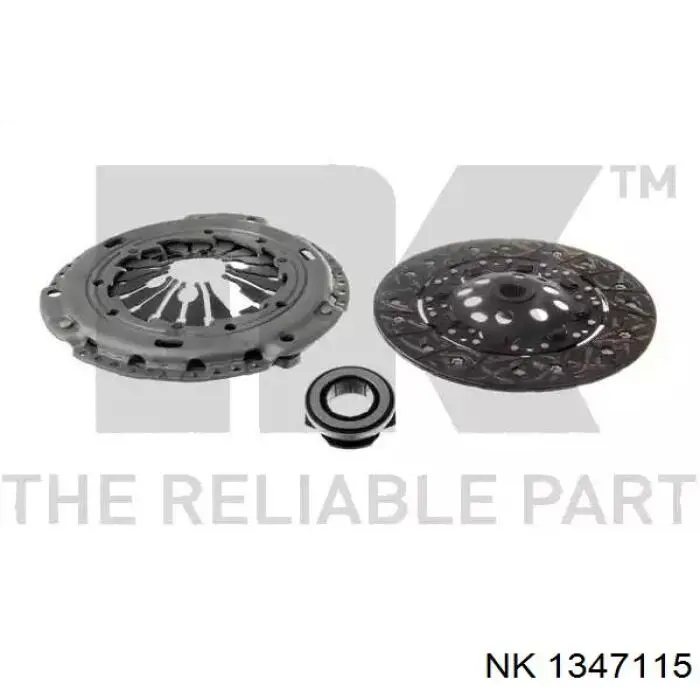 Комплект зчеплення (3 частини) NK 1347115 ціна, від 155.67 USD