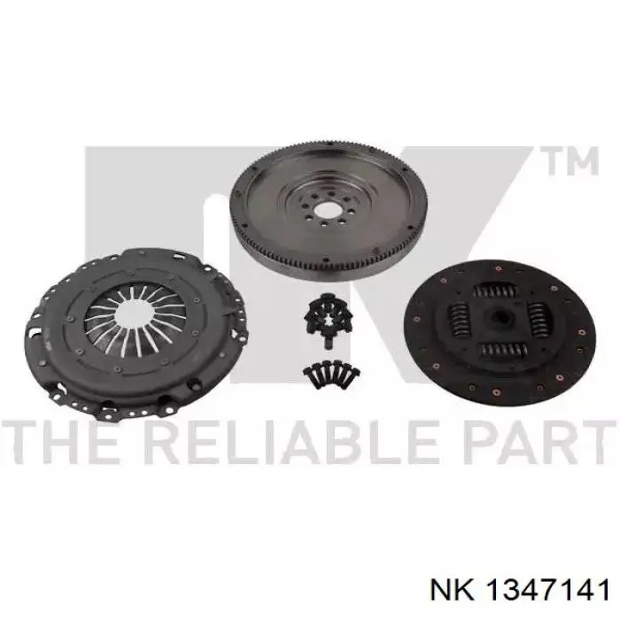 Комплект зчеплення (3 частини) NK 1347141 ціна, від 342.36 USD