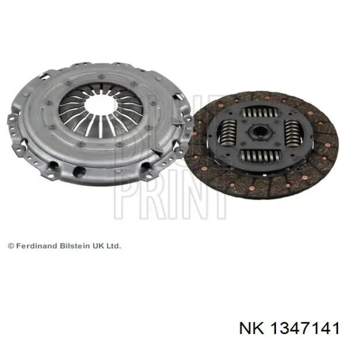 Купити 1347141 NK Комплект зчеплення (диск, корзина, підшипник)