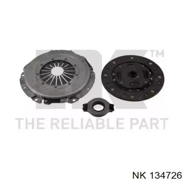 Комплект зчеплення (3 частини) NK 134726 ціна, від 105.15 USD