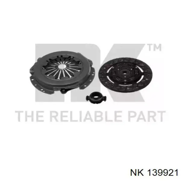 139921 NK комплект зчеплення (3 частини)