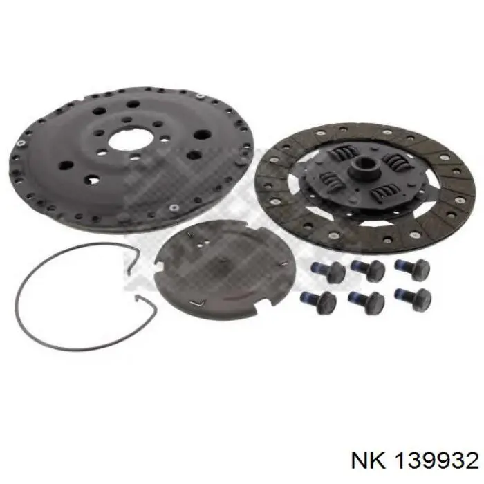 Купити 139932 NK Комплект зчеплення (диск, корзина, підшипник)