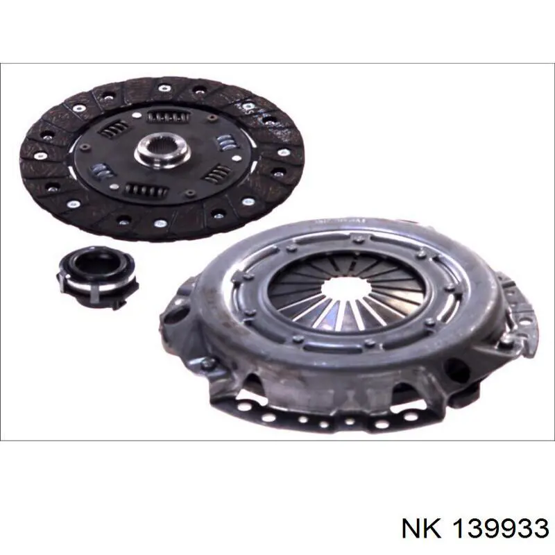 139933 NK комплект зчеплення (3 частини)
