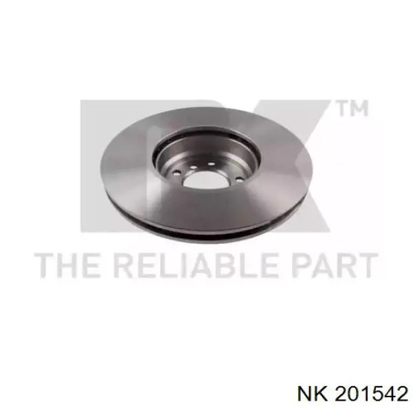201542 NK диск гальмівний передній