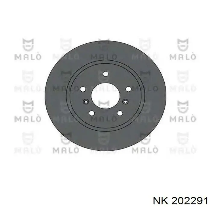 Диск гальмівний задній NK 202291