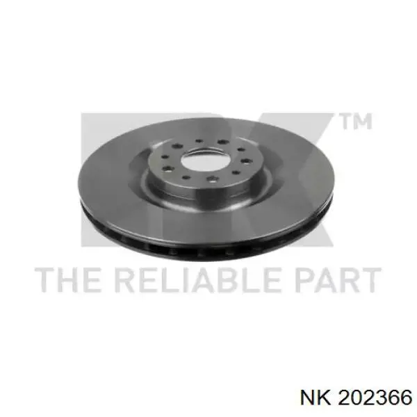 202366 NK диск гальмівний передній