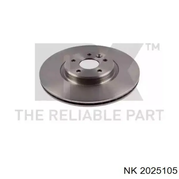 2025105 NK диск гальмівний передній