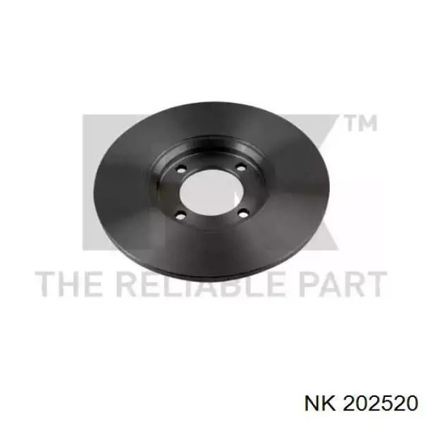 202520 NK диск гальмівний передній