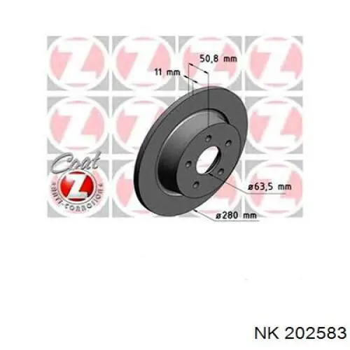 202583 NK Дискові гальма