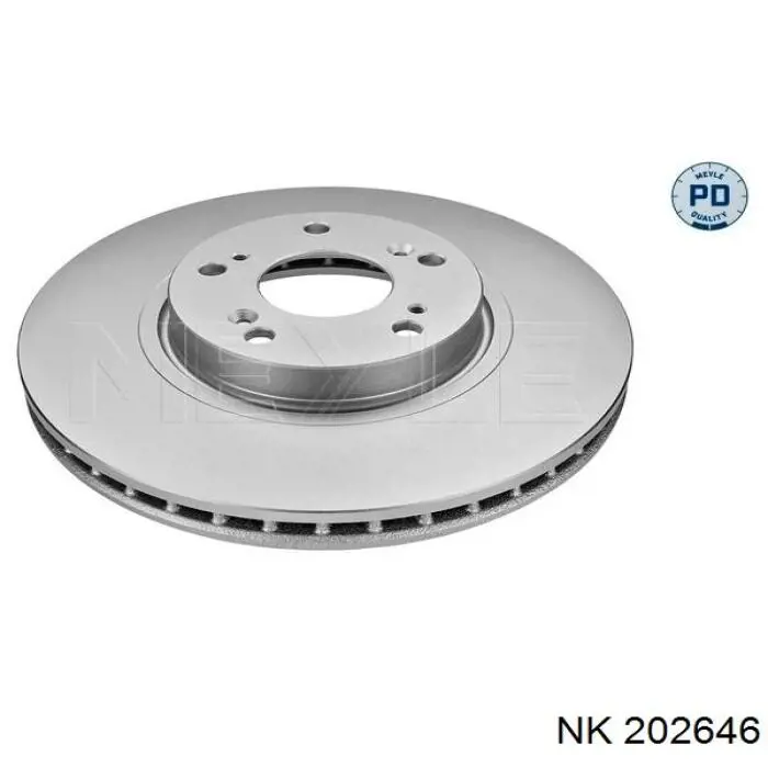 Диск переднього гальма NK 202646 ціна, від 45.19 USD