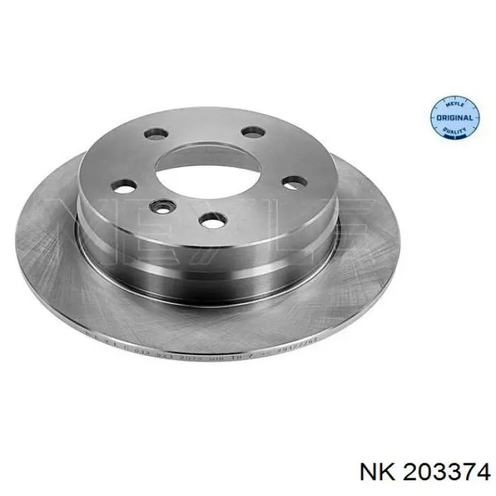 Купити 203374 NK Диск заднього гальма