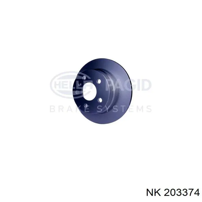 Купити 203374 NK Диск заднього гальма
