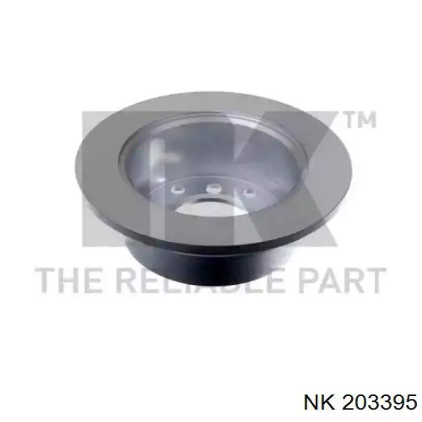 203395 NK диск гальмівний задній