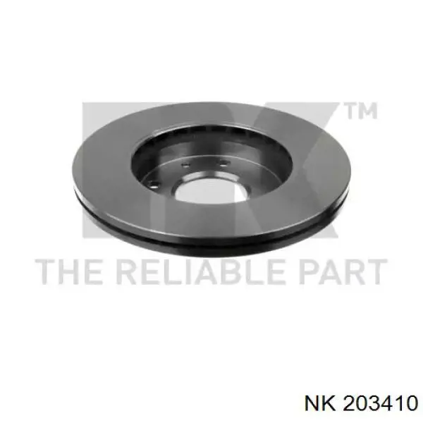 Диск переднього гальма NK 203410 ціна, від 30.96 USD