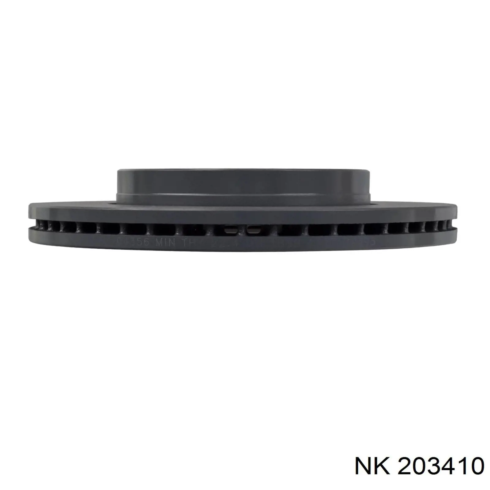 Диск гальмівний передній NK 203410