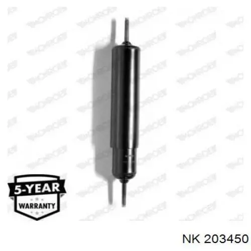 Диск гальмівний передній NK 203450