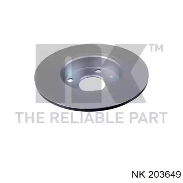 Задні дискові гальма NK 203649 ціна, від 23.73 USD