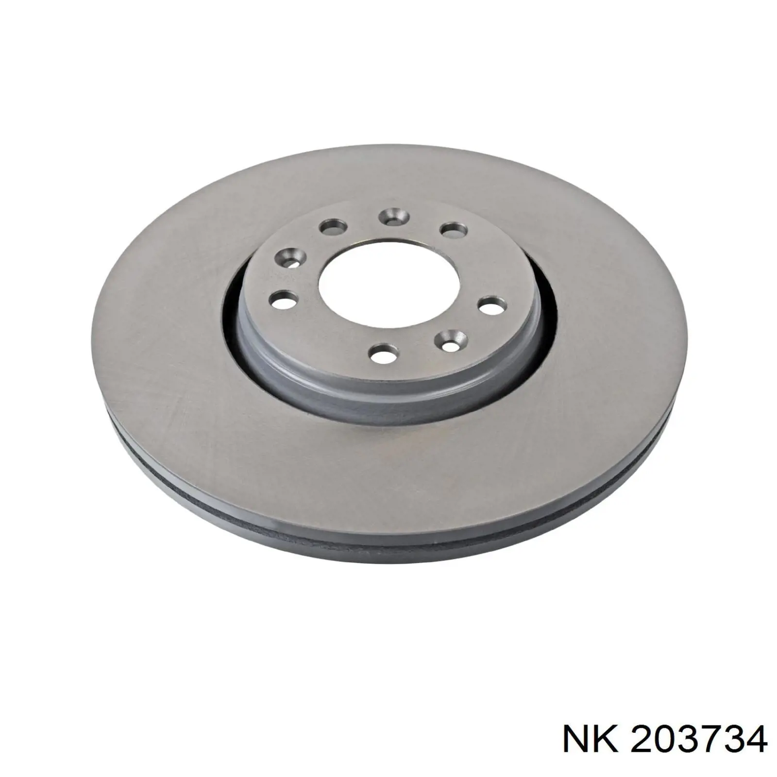 Диск гальмівний передній NK 203734