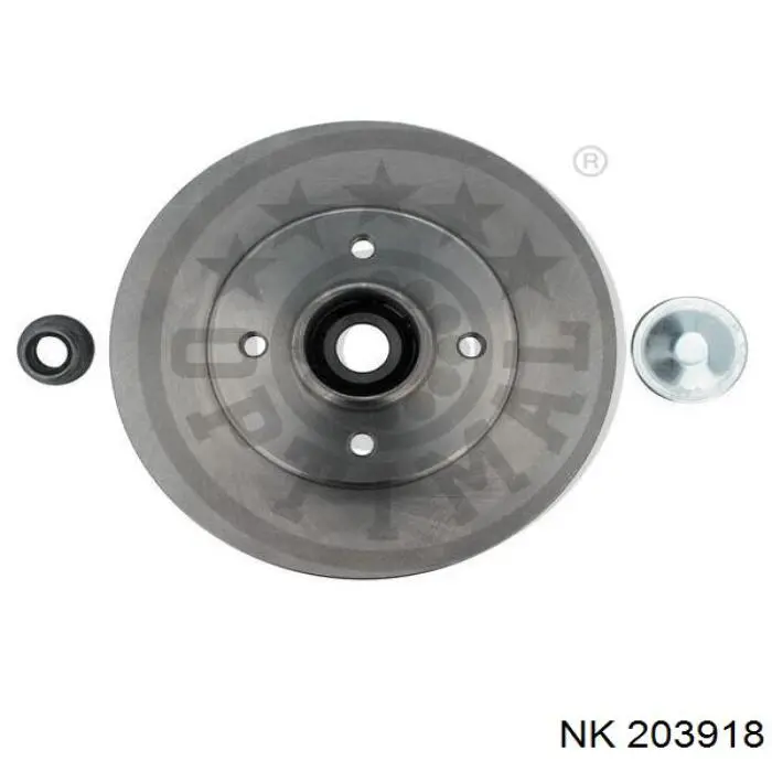 Гальмівні диски 203918 NK