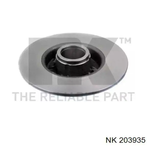 203935 NK диск гальмівний задній