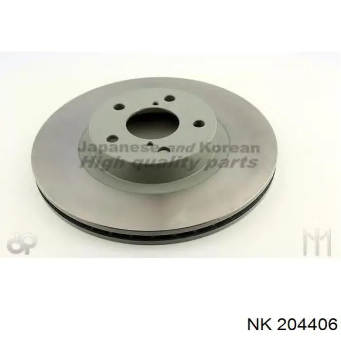 Диск переднього гальма NK 204406 ціна, від 50.24 USD