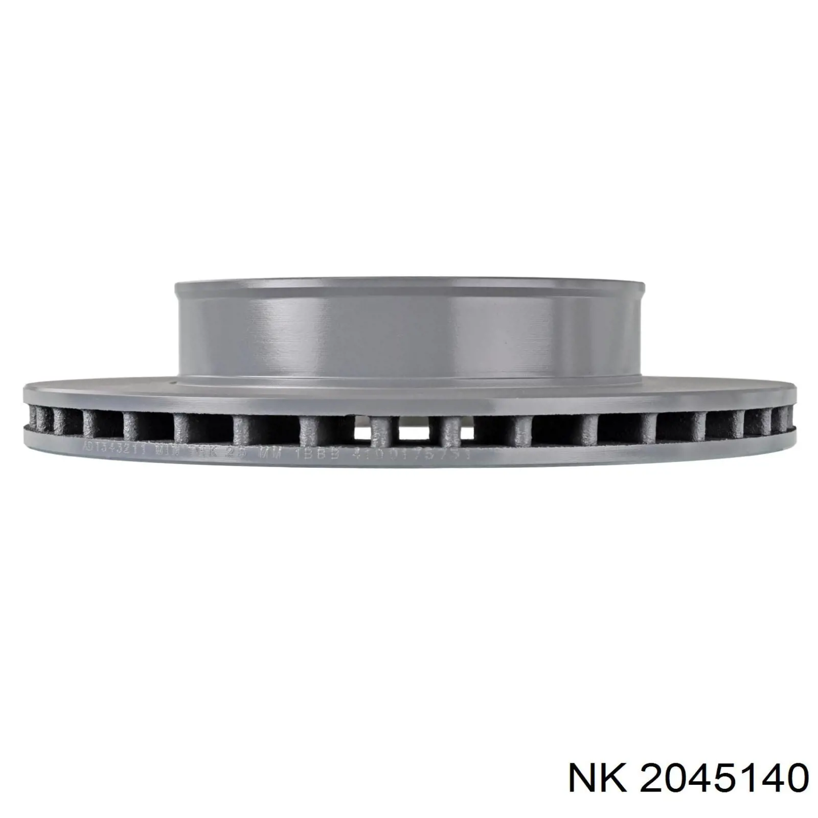 Диск переднього гальма NK 2045140 ціна, від 45.51 USD