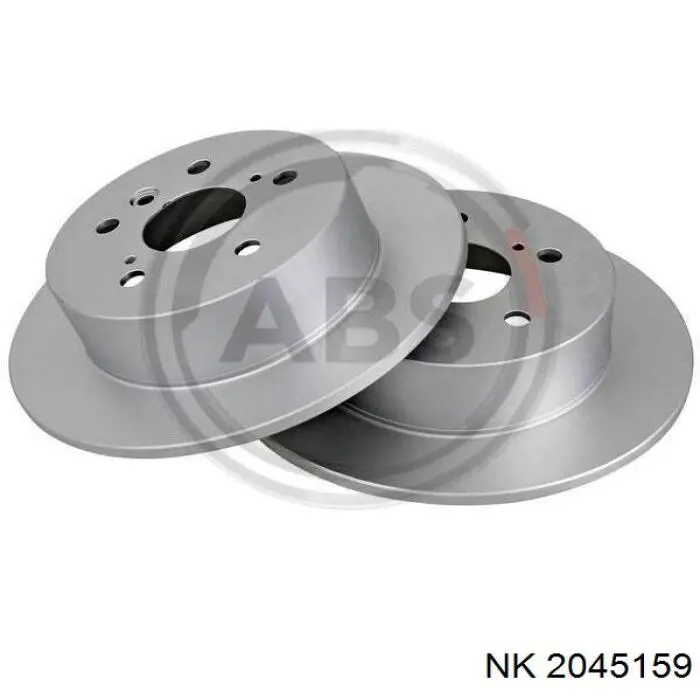 Купити 2045159 NK Диск заднього гальма