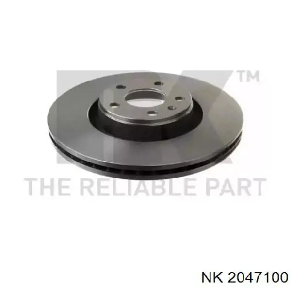 2047100 NK диск гальмівний передній