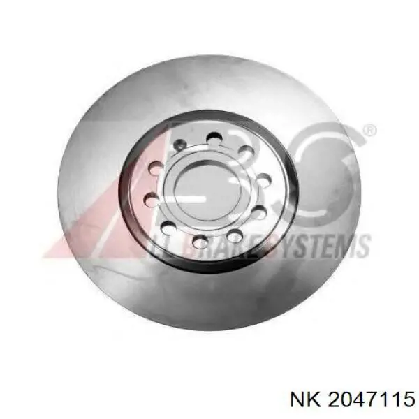 2047115 NK диск гальмівний передній