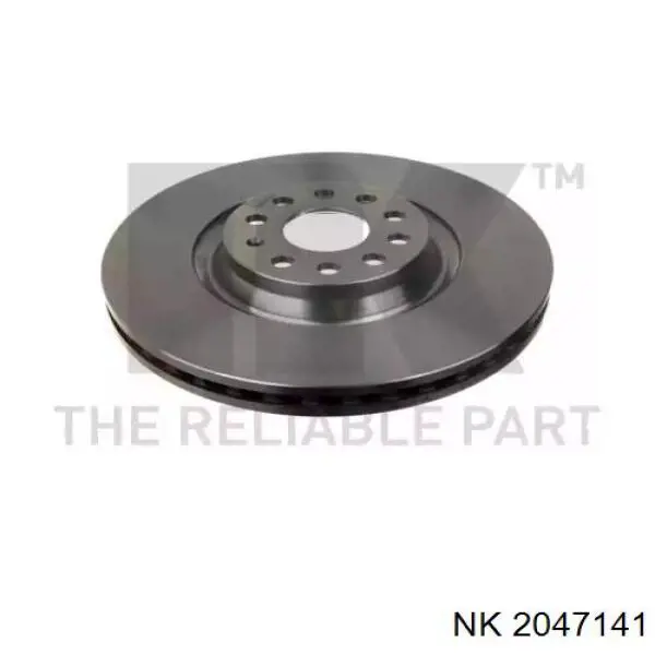 2047141 NK диск гальмівний передній