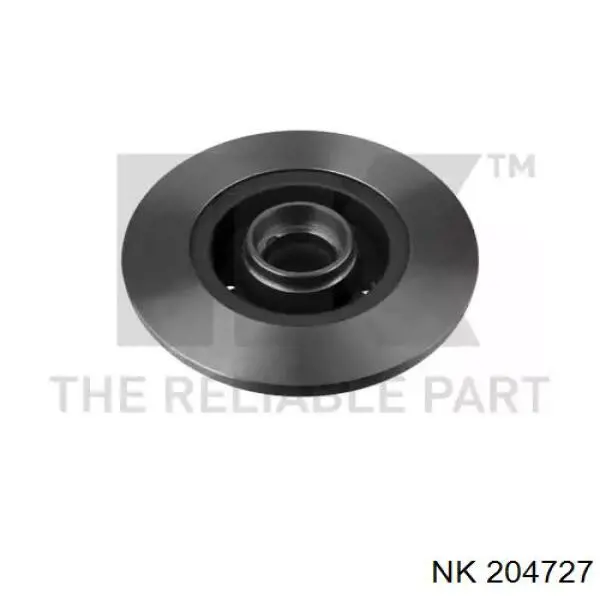 Диск переднього гальма NK 204727 ціна, від 40.58 USD