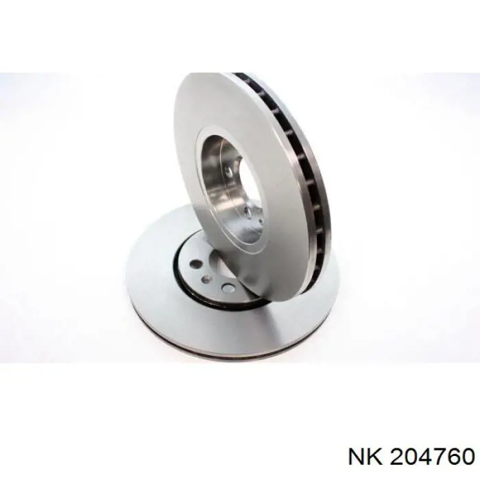 204760 NK диск гальмівний передній