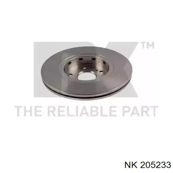 Диск переднього гальма NK 205233 ціна, від 55.56 USD