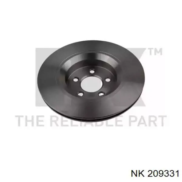 209331 NK диск гальмівний передній
