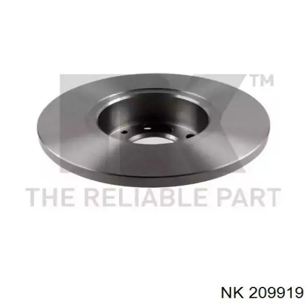 209919 NK диск гальмівний передній